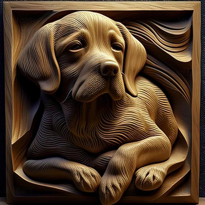 3D model Howavart dog (STL)